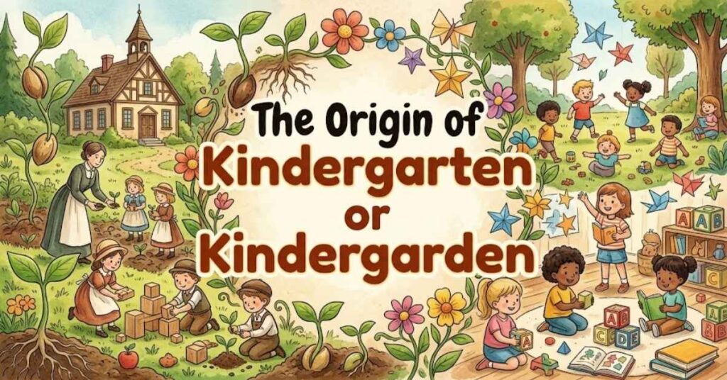 The Origin of Kindergarten or Kindergarden