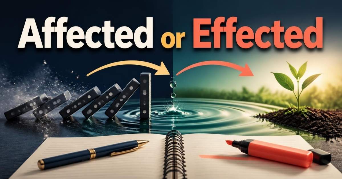 Affected or Effected