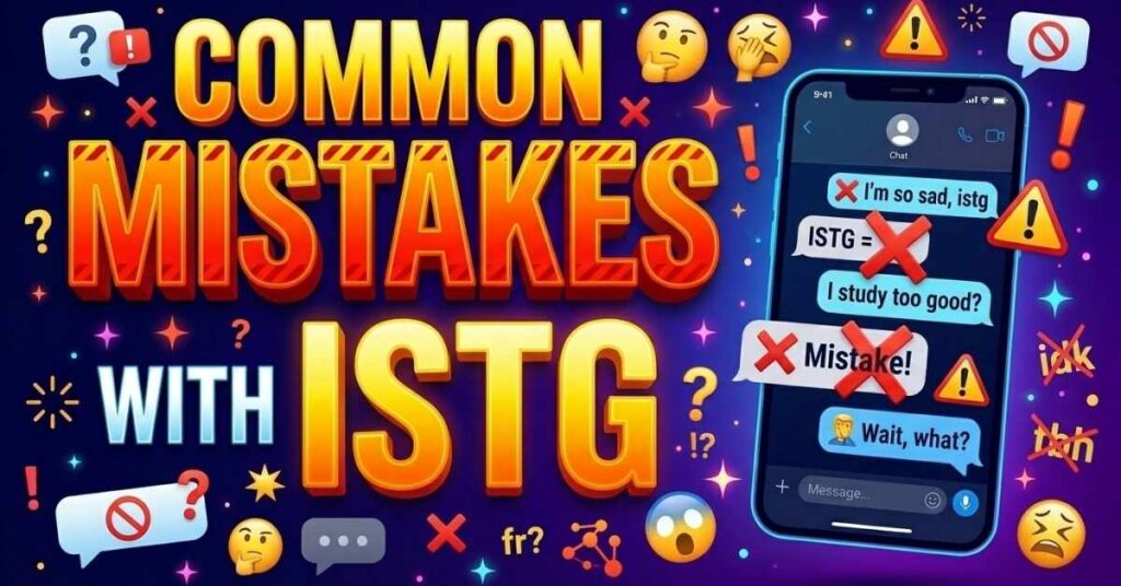 Common Mistakes With ISTG