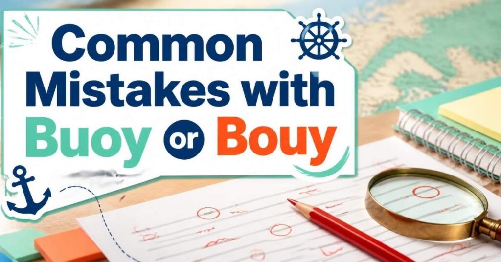 Common Mistakes with Buoy or Bouy