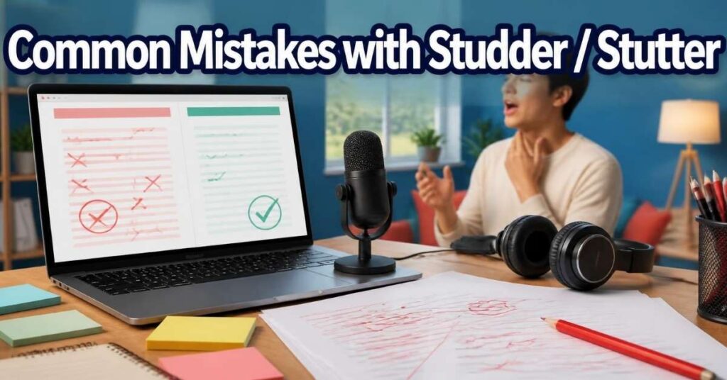 Common Mistakes with Studder / Stutter