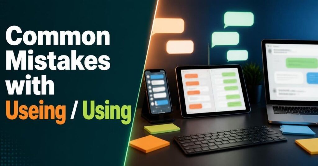 Common Mistakes with Useing / Using