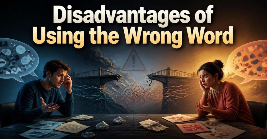 Disadvantages of Using the Wrong Word