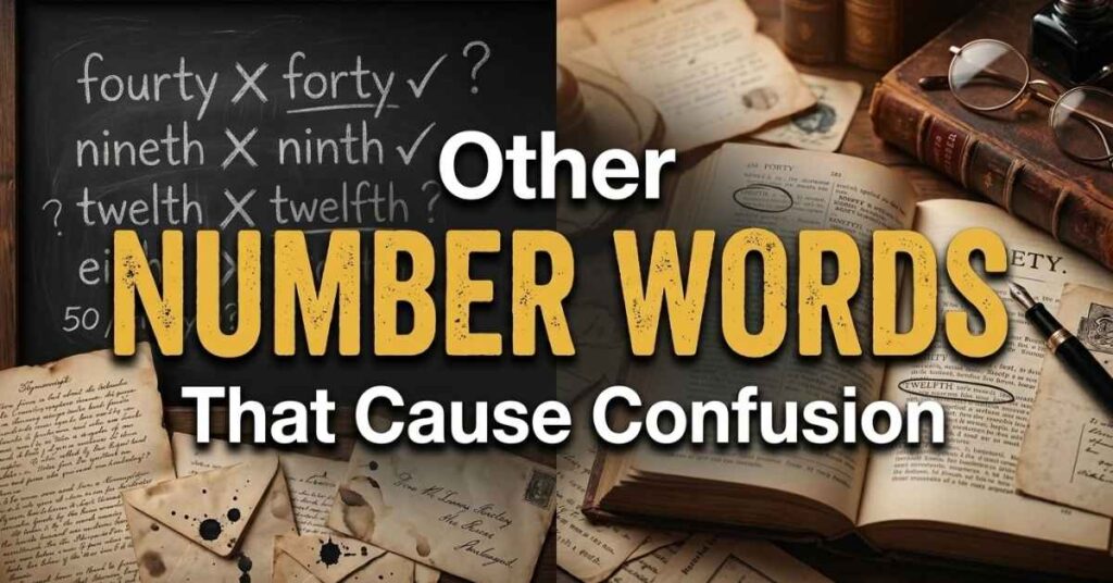 Other Number Words That Cause Confusion