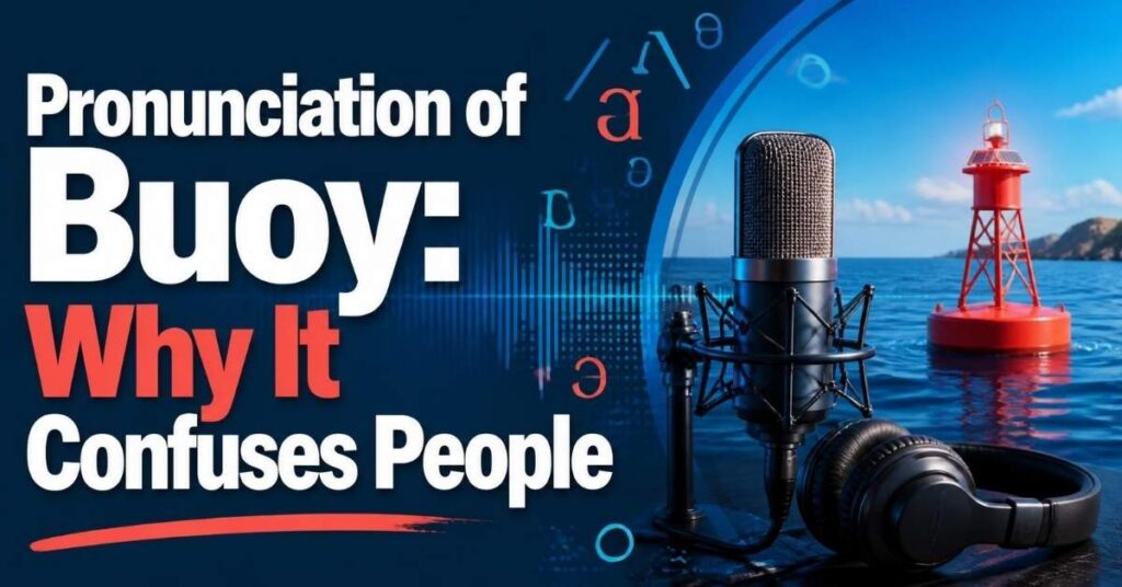 Pronunciation of Buoy: Why It Confuses People