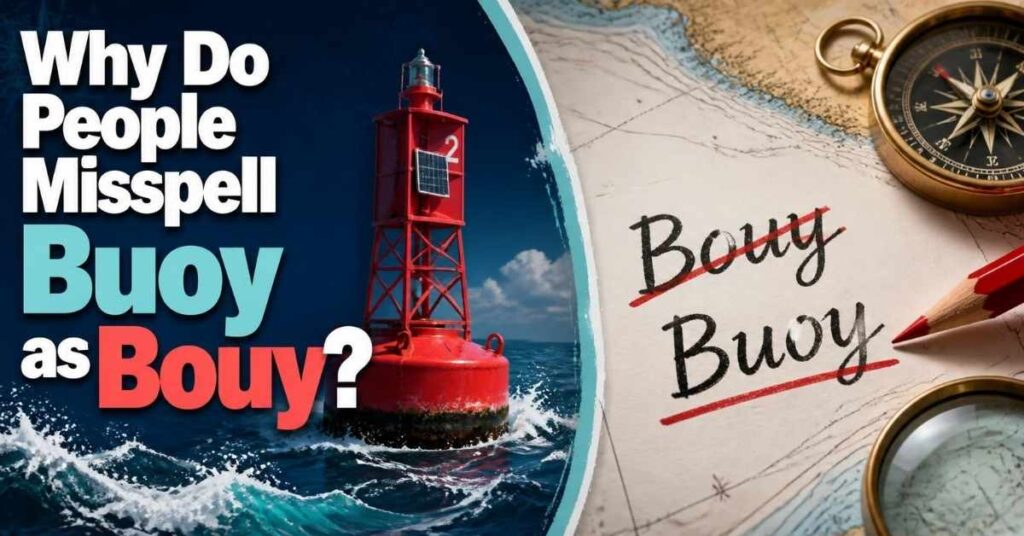 Why Do People Misspell Buoy as Bouy?