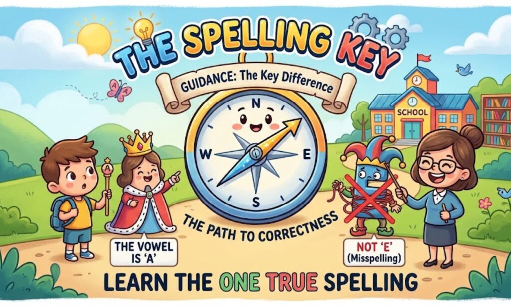 Guidance vs. Guidence: Key Difference